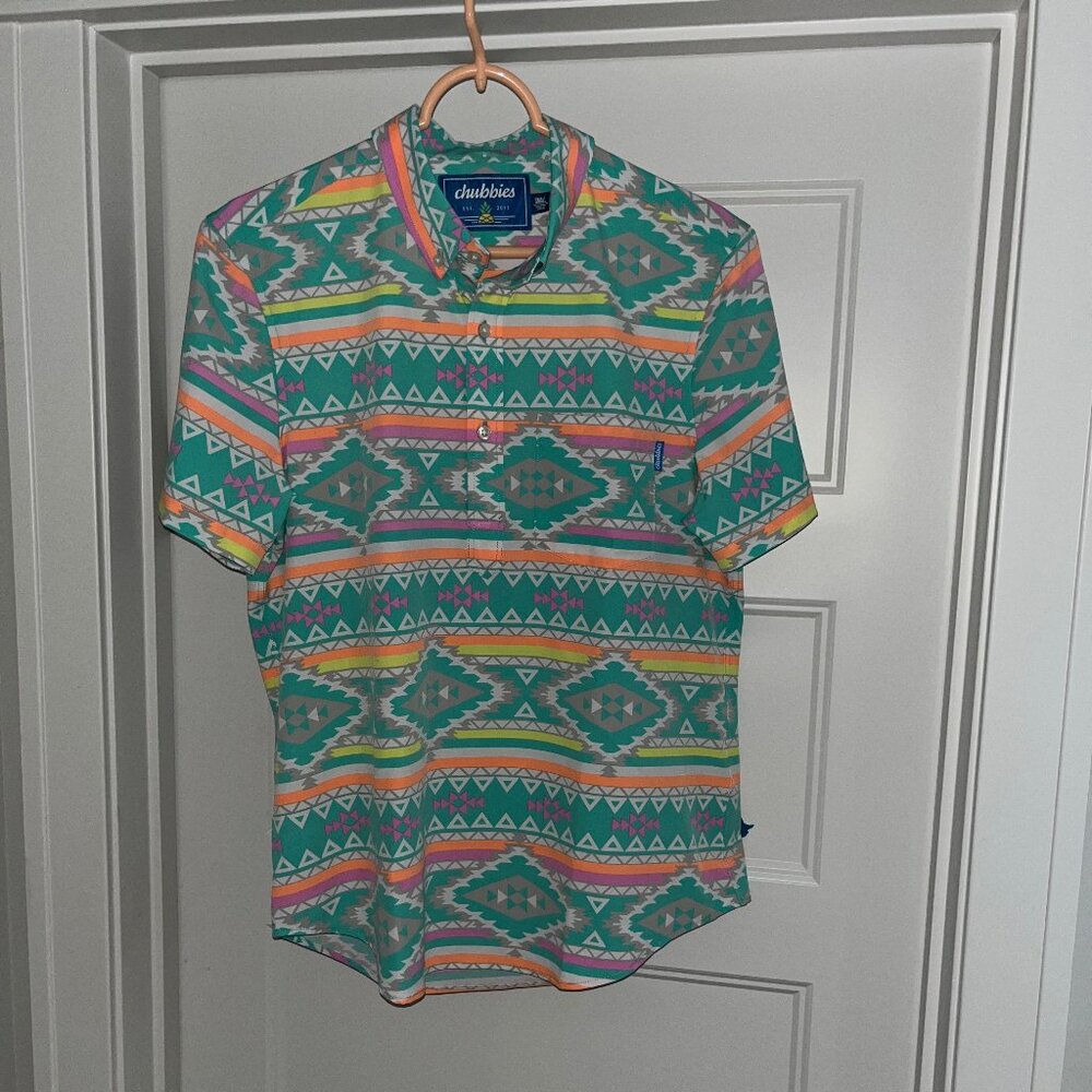 Chubbies Men's Popover shirt size S